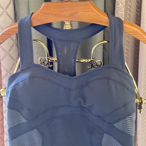 Zella sports tank with built in bra gray never worn